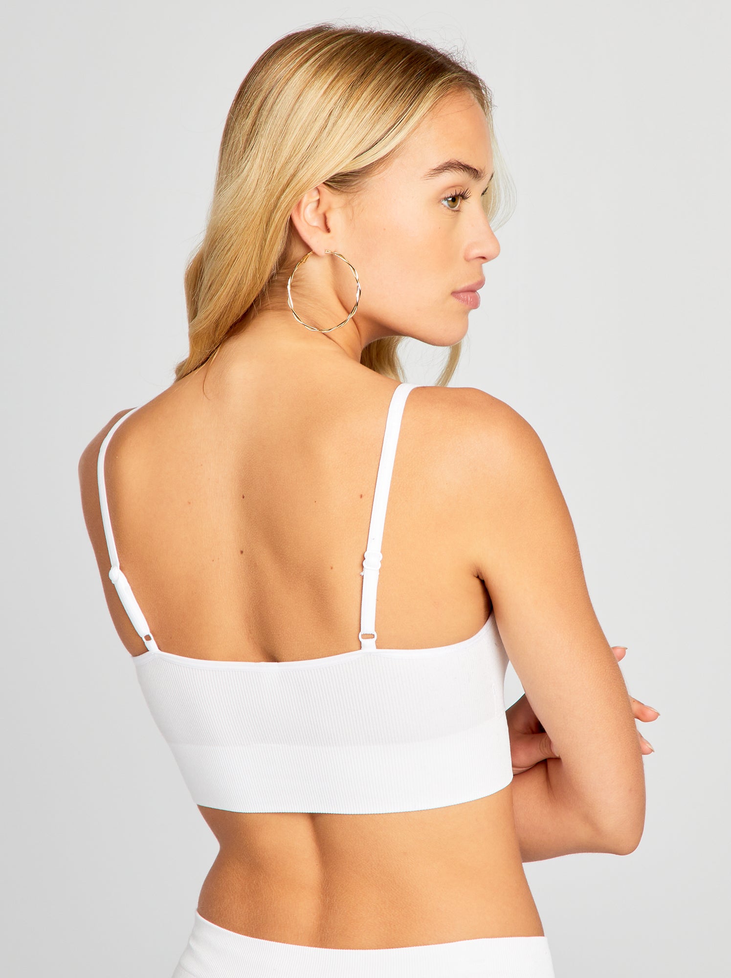 Reggiseno Sportivo Athleta Synergy Con Zip Frontale, Nero/bianco, Taglia M - Nuovo Senza Etichette