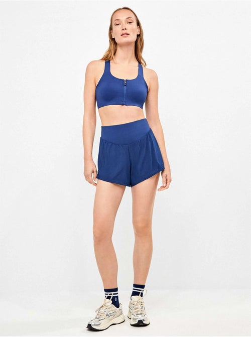 Reggiseno sportivo ad alta sostegno con cerniera frontale - Kiabi Reggiseno sportivo ad alta sostegno con cerniera frontale - Kiabi