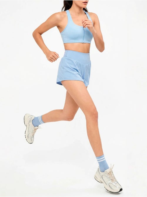 Reggiseno sportivo ad alta sostegno con cerniera frontale - Kiabi