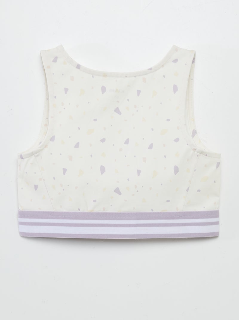 Reggiseno sportivo BEIGE - Kiabi