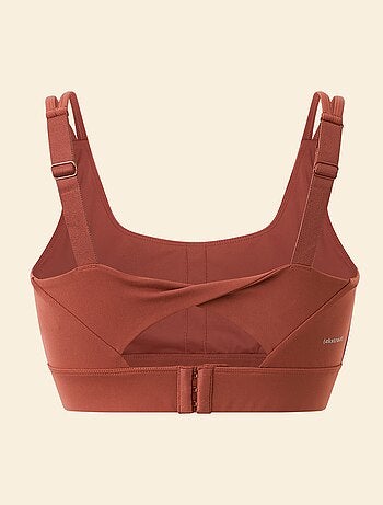 Reggiseno sportivo con effetto twist sul retro, sostegno forte - (ekstract)