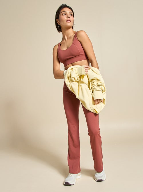 Reggiseno sportivo con effetto twist sul retro, sostegno forte - (ekstract) - Kiabi