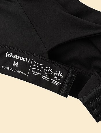 Reggiseno sportivo con effetto twist sul retro, sostegno forte - (ekstract)