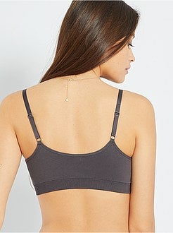 Reggiseno sportivo con spalline sottili - Kiabi