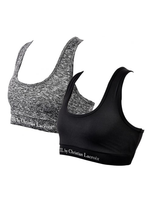 Reggiseno sportivo CXL BY LACROIX X2 - Confezione da 2 - Kiabi