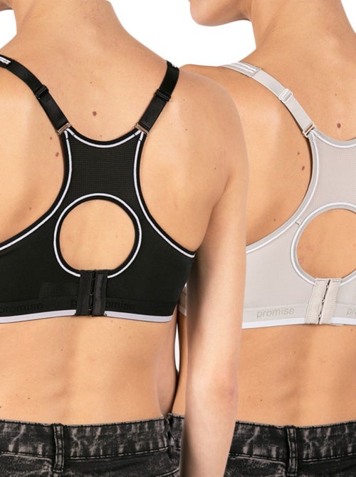 Reggiseno sportivo donna confezione da 2 - Kiabi