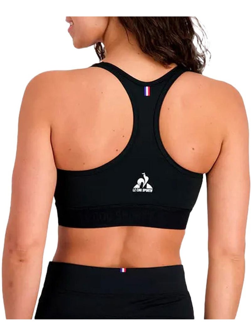 Reggiseno Sportivo Donna Le Coq Sportif Nero - Kiabi