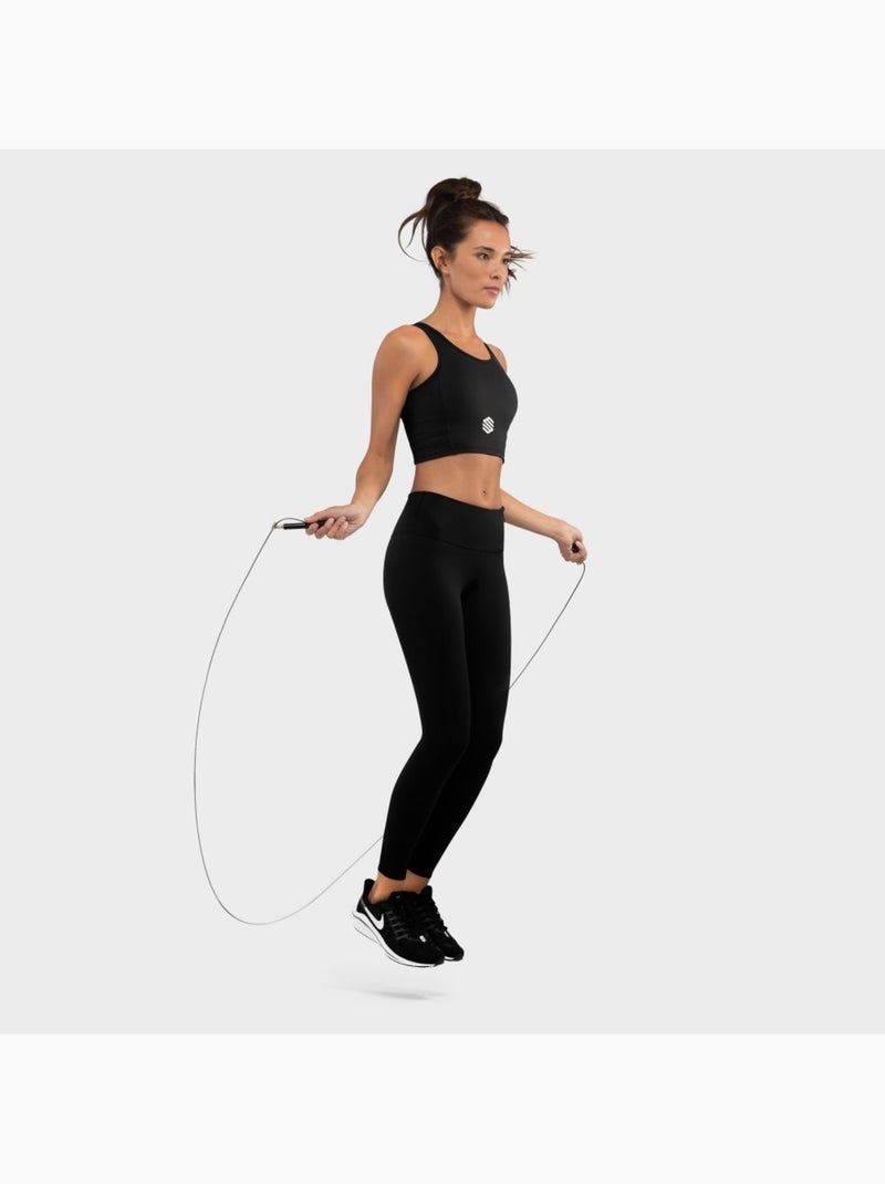 Reggiseno sportivo fitness donna crunch Nero - Kiabi