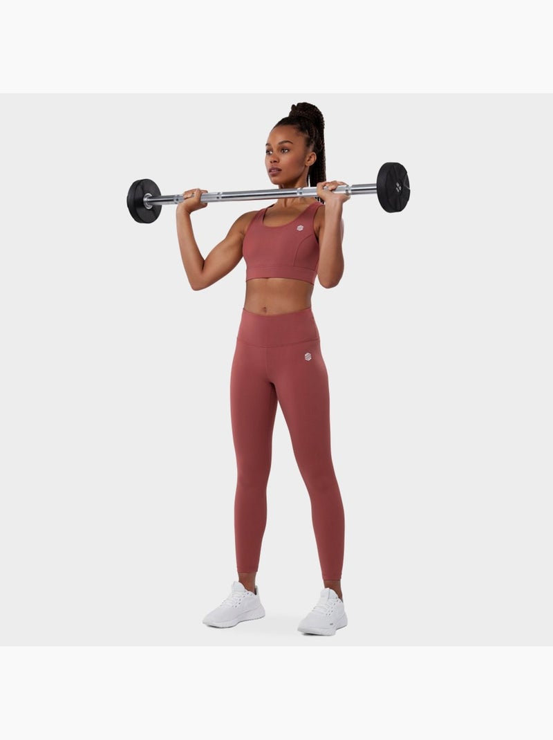 Reggiseno sportivo fitness donna effort Terracotta - Kiabi