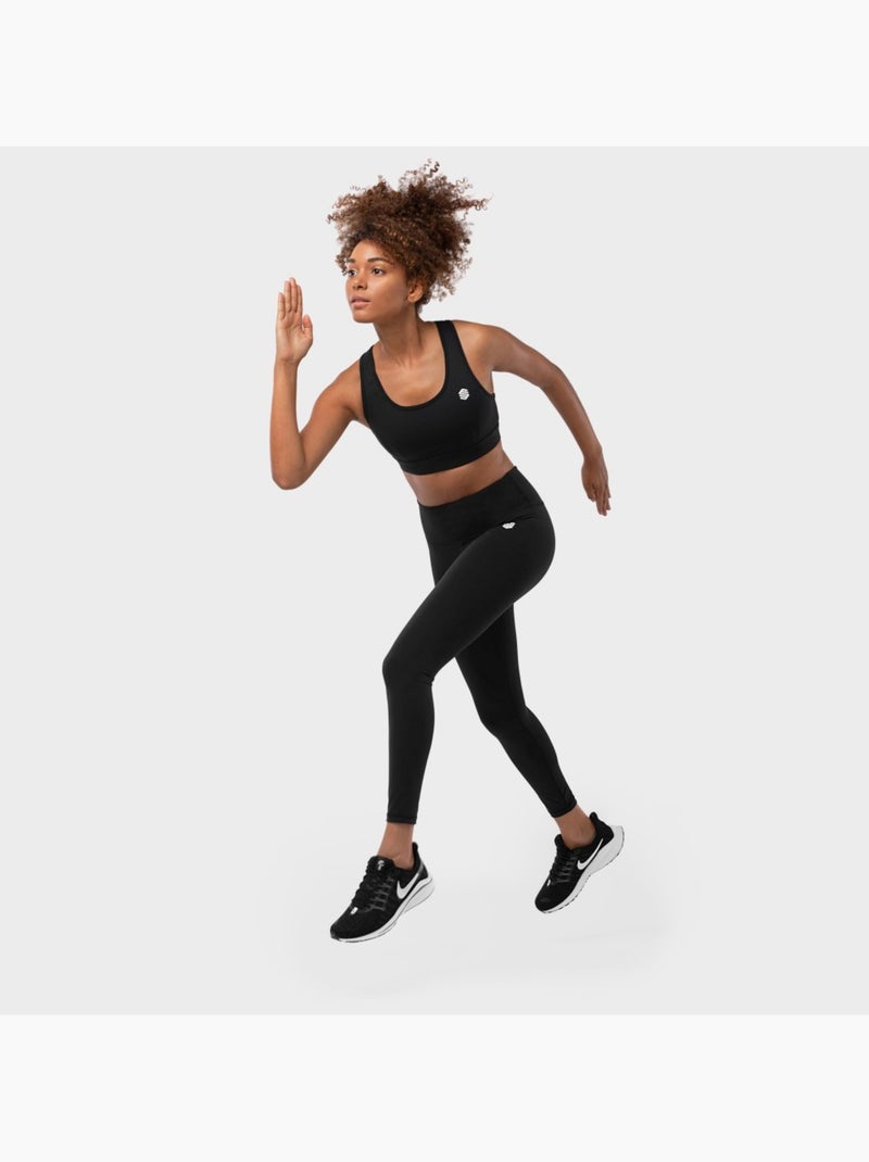 Reggiseno sportivo fitness donna fuel Nero - Kiabi