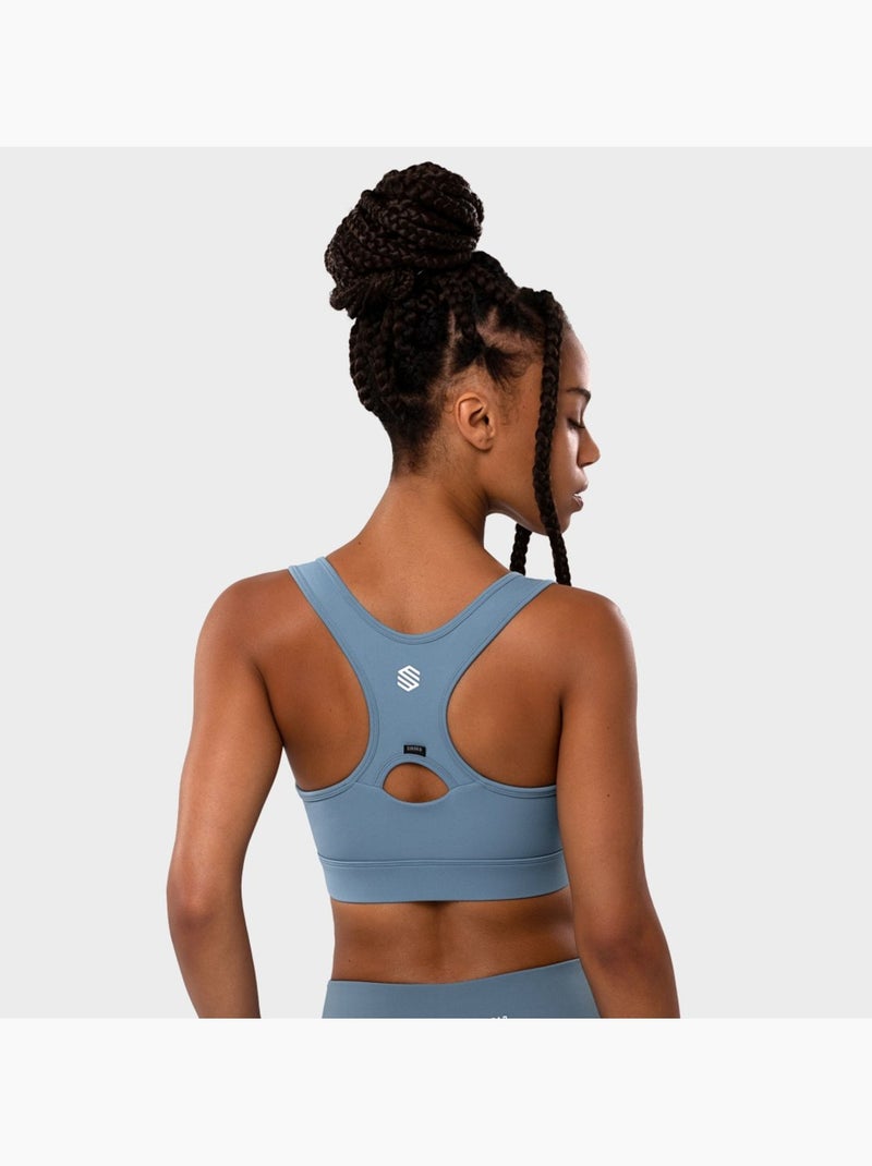 Reggiseno sportivo fitness donna start Blu - Kiabi