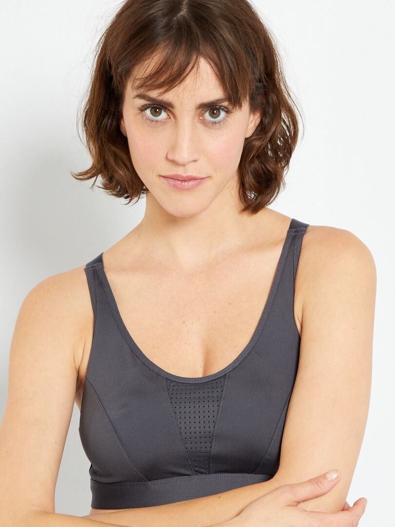 Reggiseno Sportivo Per Ragazze - Senza Ferretti E Cuciture, In Nylon E Elastan - Foto 4
