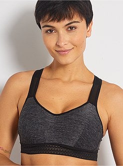 Reggiseno sportivo imbottito - Kiabi