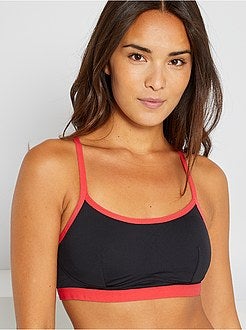 Reggiseno sportivo imbottito - Kiabi