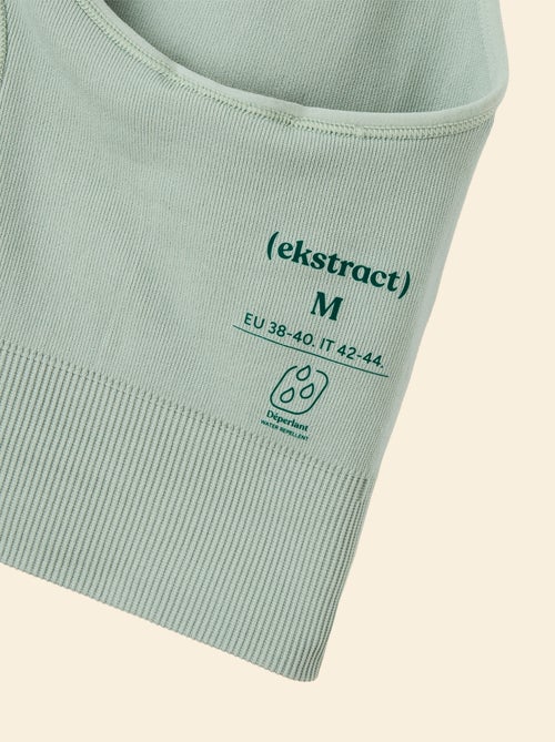 Reggiseno sportivo in rib supporto leggero - (ekstract) - Kiabi