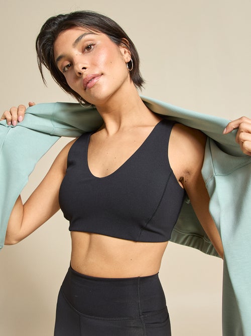 Reggiseno sportivo incrociato sulla schiena sostegno medio - (ekstract) - Kiabi