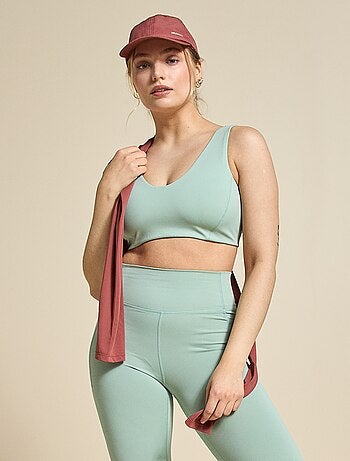 Reggiseno sportivo incrociato sulla schiena sostegno medio - (ekstract)