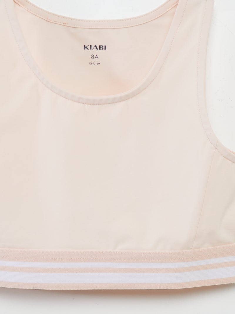 Reggiseno sportivo ROSA - Kiabi