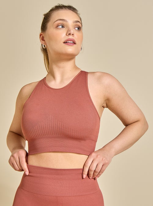 Reggiseno sportivo senza cuciture - (ekstract) - Kiabi Reggiseno sportivo senza cuciture - (ekstract) - Kiabi