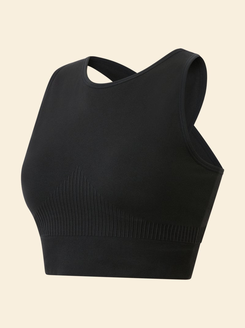 Reggiseno sportivo senza cuciture - (ekstract) Nero - Kiabi