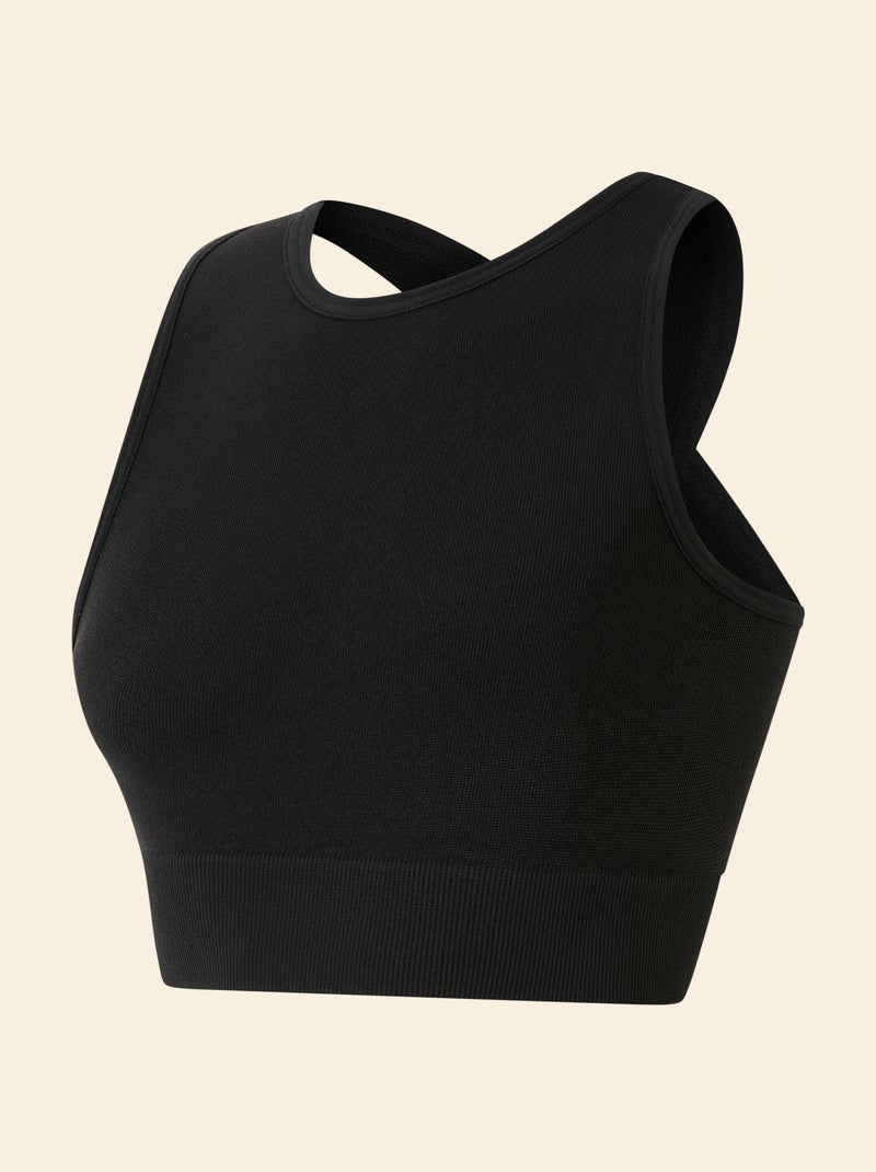 Reggiseno sportivo senza cuciture - (ekstract) Nero - Kiabi