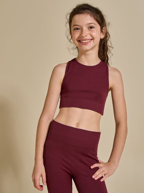 Reggiseno sportivo senza cuciture - (ekstract) - Kiabi Reggiseno sportivo senza cuciture - (ekstract) - Kiabi