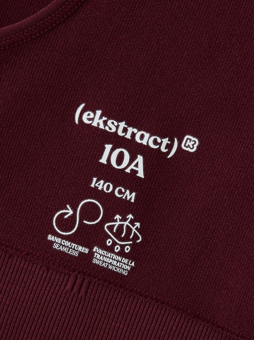 Reggiseno sportivo senza cuciture - (ekstract) - Kiabi