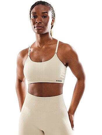 Reggiseno sportivo senza cuciture da donna fitness donna spark