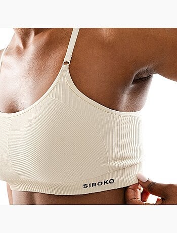 Reggiseno sportivo senza cuciture da donna fitness donna spark
