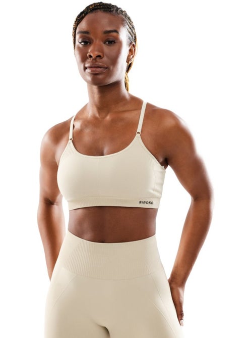 Reggiseno sportivo senza cuciture da donna fitness donna spark - Kiabi
