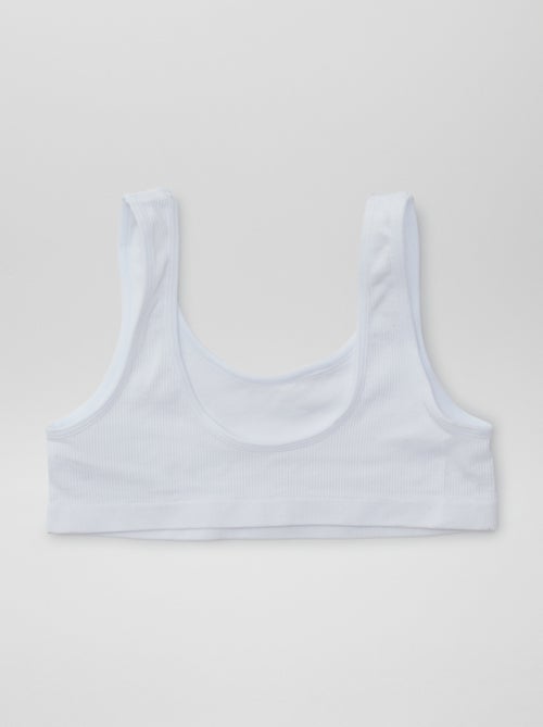 Reggiseno sportivo senza cuciture 'Petit Beguin' - Kiabi