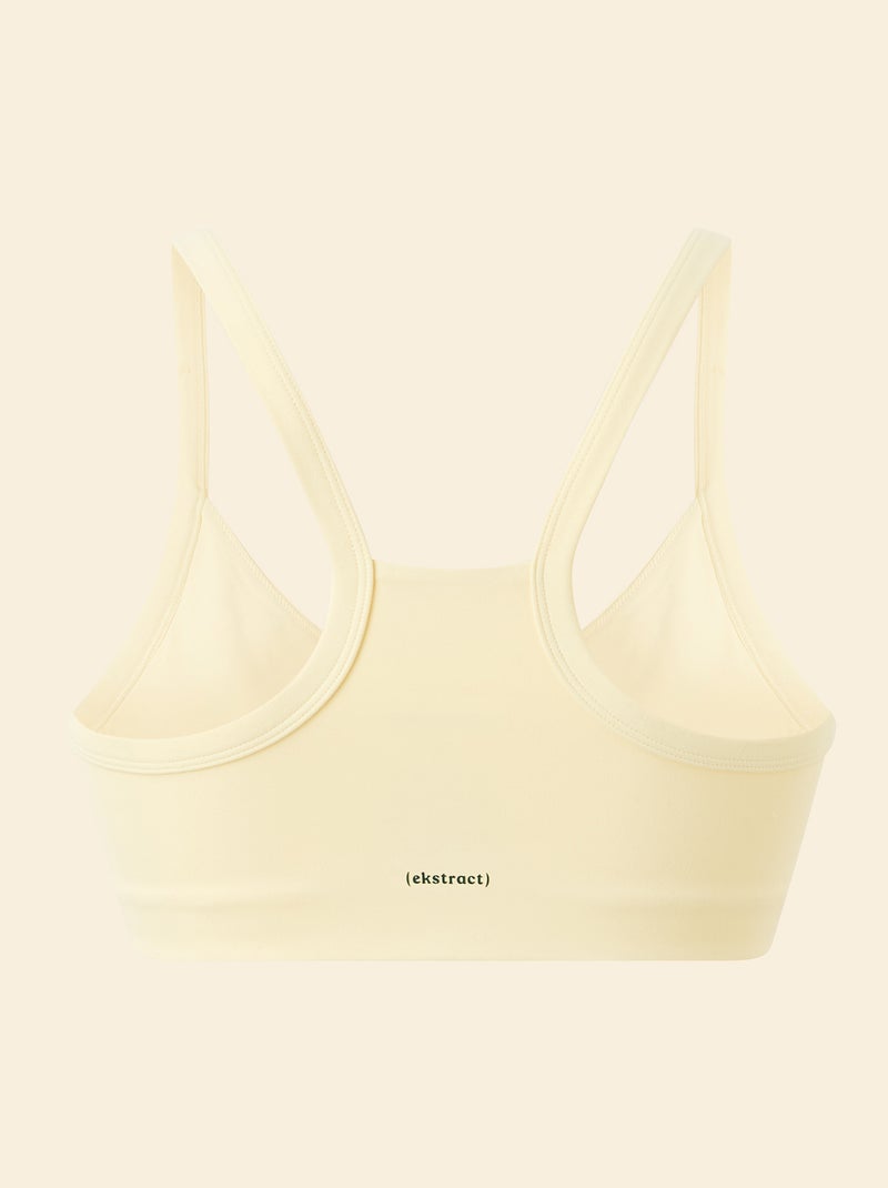 Reggiseno sportivo supporto leggero - (ekstract) Giallo - Kiabi