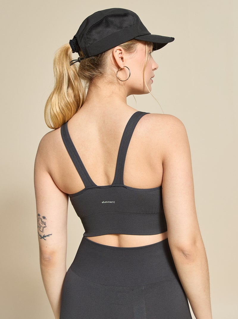 Reggiseno sportivo supporto leggero - (ekstract) Nero - Kiabi