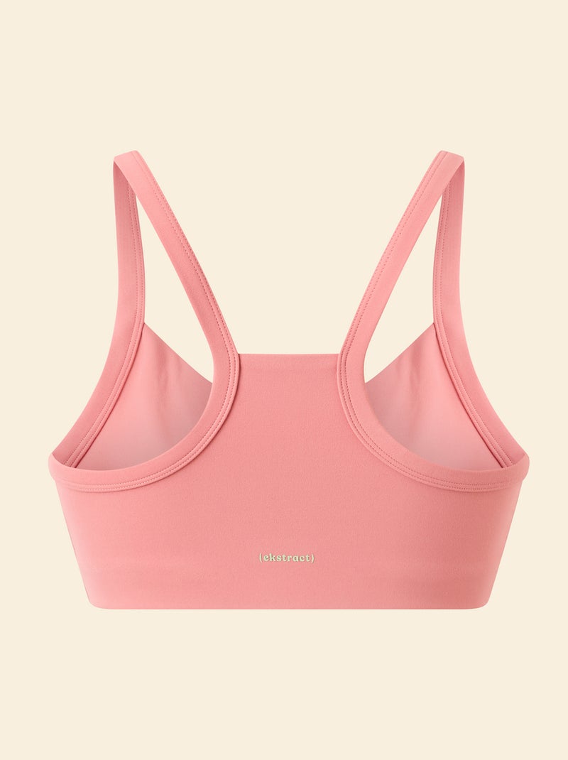 Reggiseno sportivo supporto leggero - (ekstract) Rosa - Kiabi