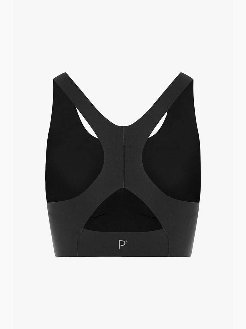 Reggiseno sportivo zero feel invisibile con sostegno medio penti Nero - Kiabi