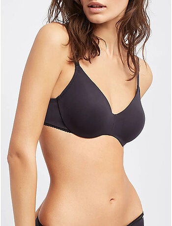 Reggiseno taglie forti senza foam microfibra riciclata