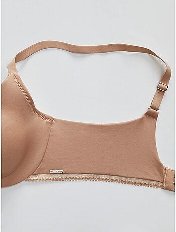 Reggiseno taglie forti senza foam microfibra riciclata