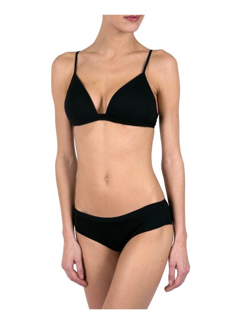 Reggiseno Triangle Push-Up Nero - Kiabi