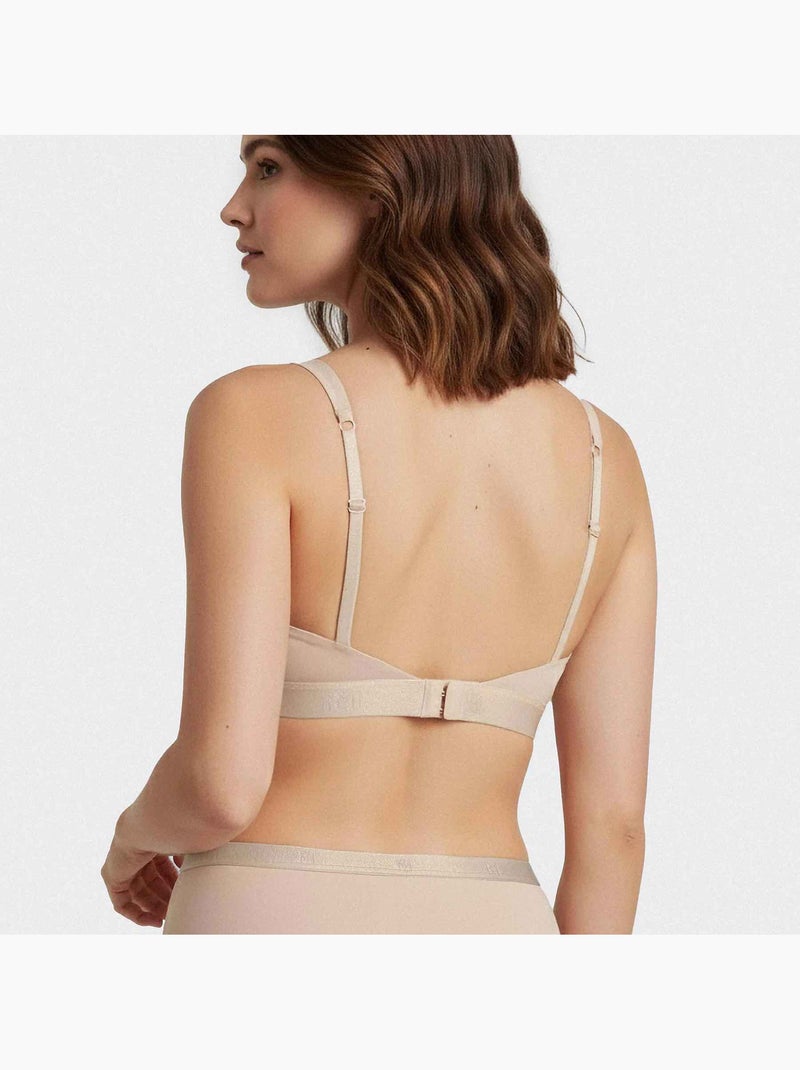 Reggiseno triangolare senza ferretto seconda pelle | impetus | impetus Beige - Kiabi