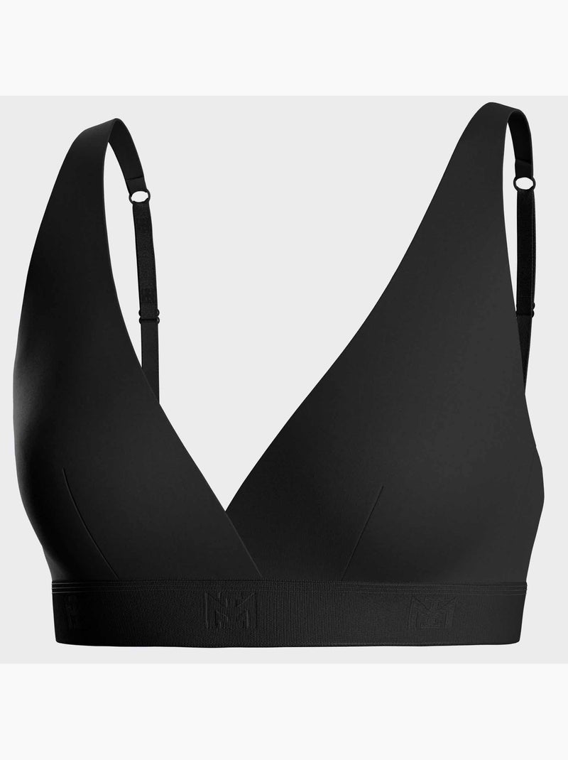 Reggiseno triangolare senza ferretto seconda pelle | impetus | impetus Nero - Kiabi