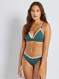 Reggiseno triangolo cotone - Kiabi