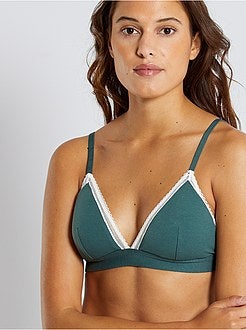 Reggiseno triangolo cotone - Kiabi