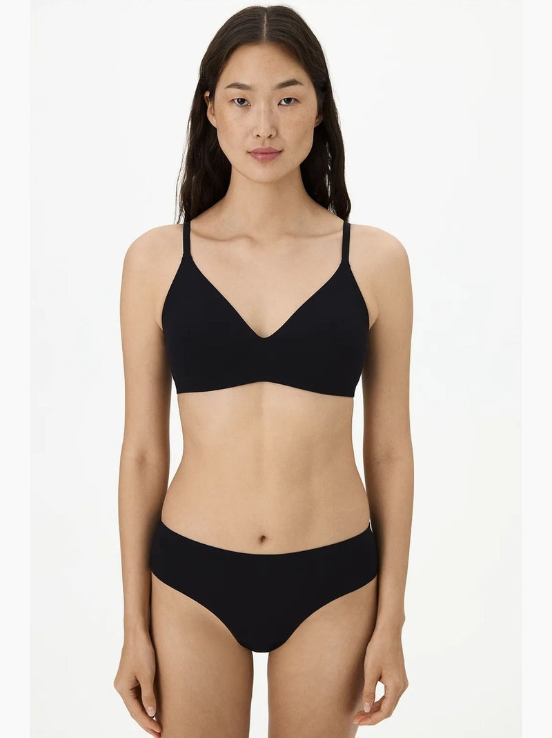 Reggiseno triangolo fit donna penti Nero - Kiabi