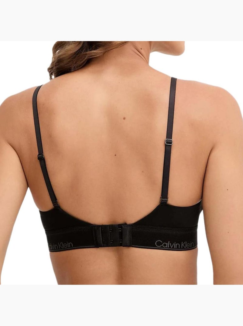 Reggiseno triangolo leggermente imbottito calvin klein jeans da donna Nero - Kiabi