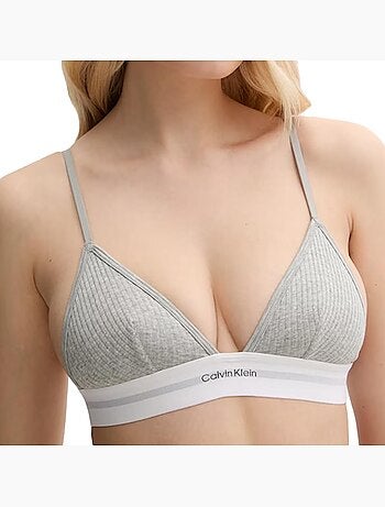 Reggiseno triangolo non imbottito calvin klein jeans da donna