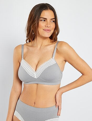 Reggiseno pizzo Arum 'Sans Complexe' - BEIGE - Kiabi - 28.00€