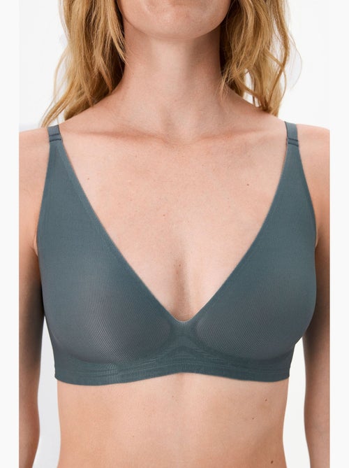 Reggiseno zerogram decolette imbottito invisibile penti - Kiabi Reggiseno zerogram decolette imbottito invisibile penti - Kiabi