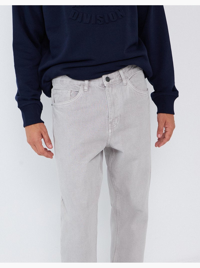 Relaxed fit jeans, mo fashion Grigio - Kiabi