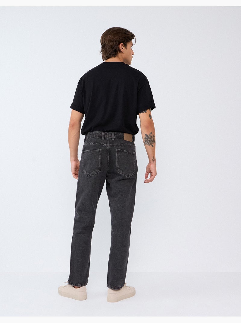 Relaxed fit jeans, mo fashion Grigio - Kiabi