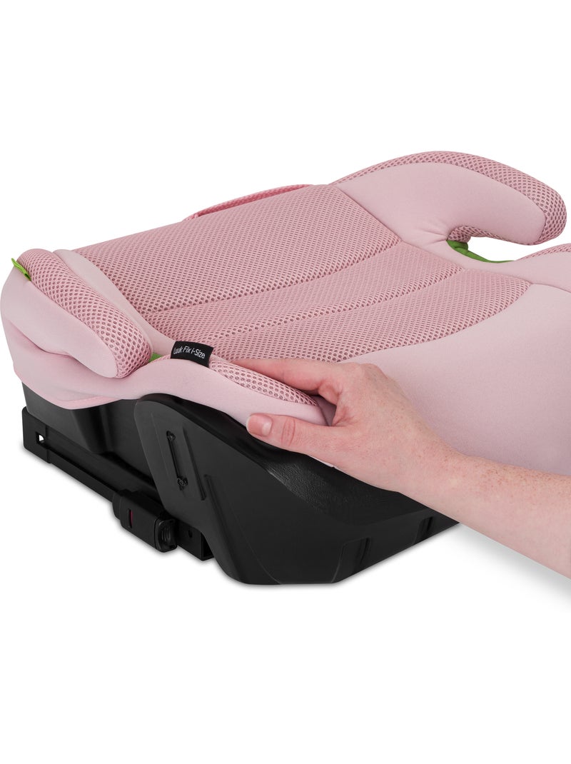 Rialzo auto lionelo luuk fix i-size – isofix – 125–150 cm – gruppo 3 Rosa - Kiabi